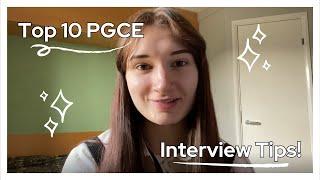 My Top 10 PGCE Interview Tips! (Secondary)