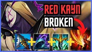 Red Kayn IS SECRETLY AN ASSASSIN?! (YOU WON'T BELIEVE THIS DAMAGE) - League of Legends