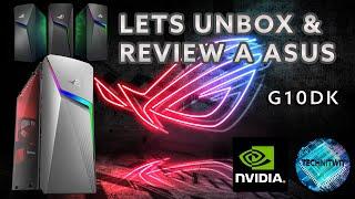 Let's Unbox A ASUS ROG Strix Gaming Desktop G10DK-WH563 W AMD Ryzen 5 3600X - 8GB Ram - GTX 1660 ti