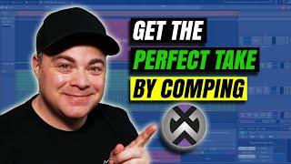 Easy Comping in Tracktion Waveform Free or Pro Tutorial