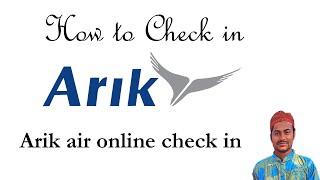 Arik Air online check in || how to check arik air |arik air web check in | arik air check in process