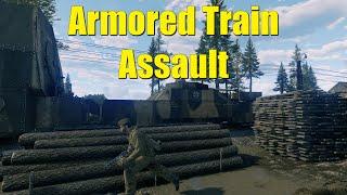 THE ARMORED TRAIN MODE IS AWESOME!! | Enlisted Gameplay