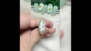 Lily Flower Nail Art Tutorial