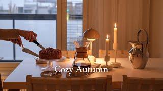 Cozy Autumn  I  Rainy day baking and cooking I Apple cake I slow living in Finland