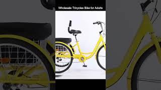 Wholesale Tricycles Bikes for adults in China #tricycle  #bike