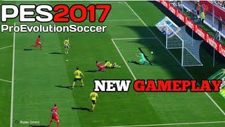 PES 2017 NEW GAMEPLAY สอนลง เกมเพล ใหม่!![TONcHILL]