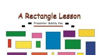 Shape Lesson - Rectangle Lesson - Shape Activity