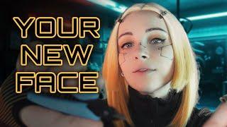 New Face Implant at Ripperdoc's ASMR // cyberpunk, personal attention, sci-fi