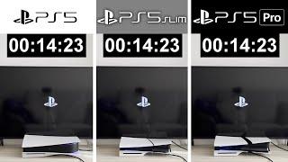 PS5 Pro vs PS5 Slim vs PS5 Fat - Loading Times