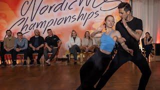 Daniel Pavlov & Danika Dahl - 1st place All-Stars Jack&Jill Finals - Nordic WCS Championships 2024