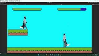 Game development by Masterpolypragmon Studios: Jump kick fighting game anime
