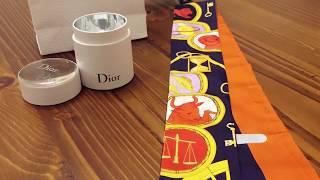 Unboxing DIOR Mitzah Silk Scarf || Timeless Pieces Mitzah || Accessories || Lady Creme Bee