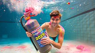 Holi Cylinder Under Water - Shocking Result