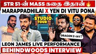 STR 51 கதை கேட்டு தெறிச்சிட்டேன்Ashwath சொன்ன One LineDragon Music Director Leon James Interview