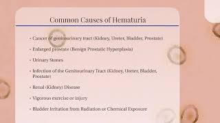 Hematuria