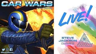 SJGames Live - New Car Wars expansions unboxing!