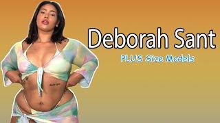 Deborah Sant Biography , American Plus Size Curvy Model ,Age ,Wiki & Facts , Beautiful Fashion Model