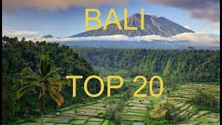 BALI - Vlog 6 - TOP 20 // What to do or see in Bali? // All the highlights