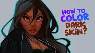 The Ultimate DARK SKIN Coloring Tutorial