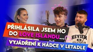 BARČA - MATĚJE JSEM PŘIHLÁSILA DO LOVE ISLANDU, VYJÁDŘENÍ K "HÁDCE" V LETADLE