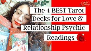 The 4 Best Tarot deck for love Relationship romance psychic readings