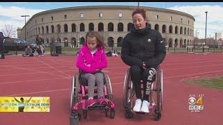 Boston Marathon Champion Tatyana McFadden's Unbreakable Bond With A Young Wheelchair Athlete