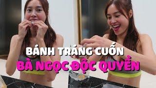 Cuốn bánh tráng kiểu Ninh Dương Lan Ngọc || NDLN || Cám Nhoi