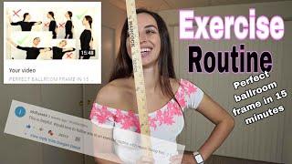 Exercise Routine | PERFECT FRAME IN 15 MINUTES | Improve your posture / Dovgan Dance