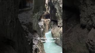 Schönste Klamm in Deutschland? Partnachklamm #partnachklamm #partnach #reintal #zugspitze