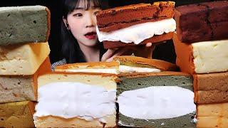 생크림 폭탄 대왕 카스테라고래당카스테라 전메뉴 먹방! Cream bomb! giant Castella MUKBANG ASMR | DESSERT EATING