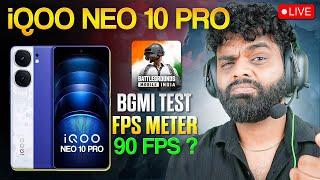 iQOO Neo 10 Pro Live BGMI Test with FPS | Gaming Pathshala