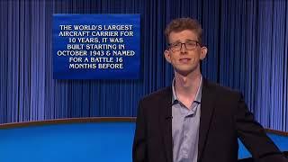 Drew Basile (Survivor 45) On Jeopardy 6/19/24 Highlight Reel HD