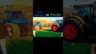 new holland vs fendt tractor tochan #tochanking #automobile #farmequipment #tractorpulling #farming