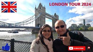 London 2024 Tower Bridge, Tower of London, Westminster Abbey, Big Ben, St Paul Cathedral. London UK.