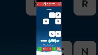 Wordbrain 2 Holiday Event Day 24 2022 Answers