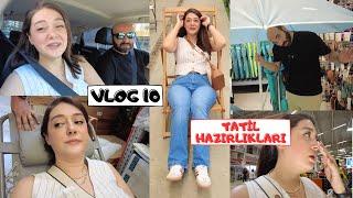 HAFTASONU VLOG | Tatil hazırlarına başladık, Şezlong olan sandalyeler, çöl sıcakları #vlog