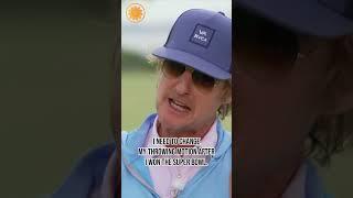 Owen Wilson on golf's life lessons #shorts