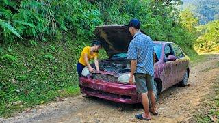 WILL This Deserted Road Girl RESTORE the Broken Vintage Car? / Miss Mechanic