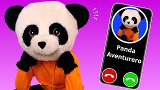 LLAMADA DE PANDA AVENTURERO | QUIERE JUGAR CONTIGO🩷