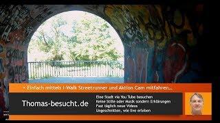 Tübingen 21 Mai 2018 -  Neckarinsel Wildermuth Fussgaenger Tunnel Teil 2