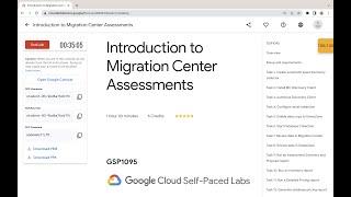 Introduction to Migration Center Assessments || #qwiklabs || #GSP1095 ||  [With Explanation️]