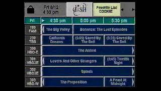 Dish Network Guide: June 12th, 1998