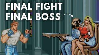 Final fight. I met the last boss. 파이널 파이트 원코인 엔딩을 보고 싶었으나 기억이;;; CAPCOM BELT ACTION COLLECTION.