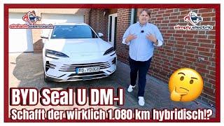 BYD Seal U DM-I that won't do 1,080 km with hybrid⁉️