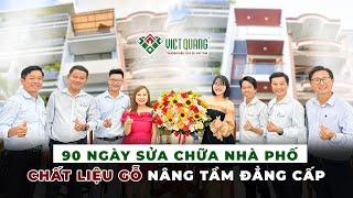 90 NGÀY SỬA CHỮA NHÀ PHỐ | CHẤT LIỆU GỖ NÂNG TẦM ĐẲNG CẤP NGÔI NHÀ CỦA BẠN  #suanha  #suanhatrongoi