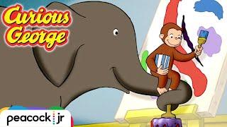 Elephant Paint Party | CURIOUS GEORGE