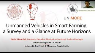 Unmanned Vehicles in Smart Farming - A Survey and a Glance at Future Horizons