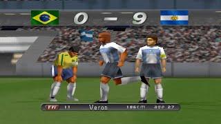 Winning Eleven 2002 Argentina vs Brazil Quarter Final American Cup