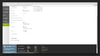 Navigating UltraCart   Section Summary