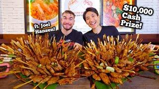 $10,000 UNDEFEATED Food Challenge ft. Joel Hansen! | Highest Cash Prize Ever?!